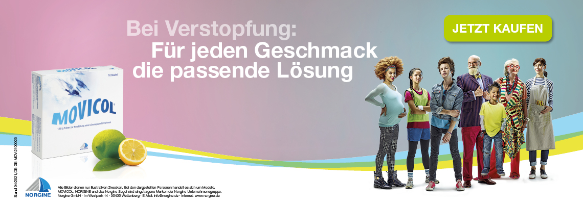 Ernährung bei Verstopfung Movicol
